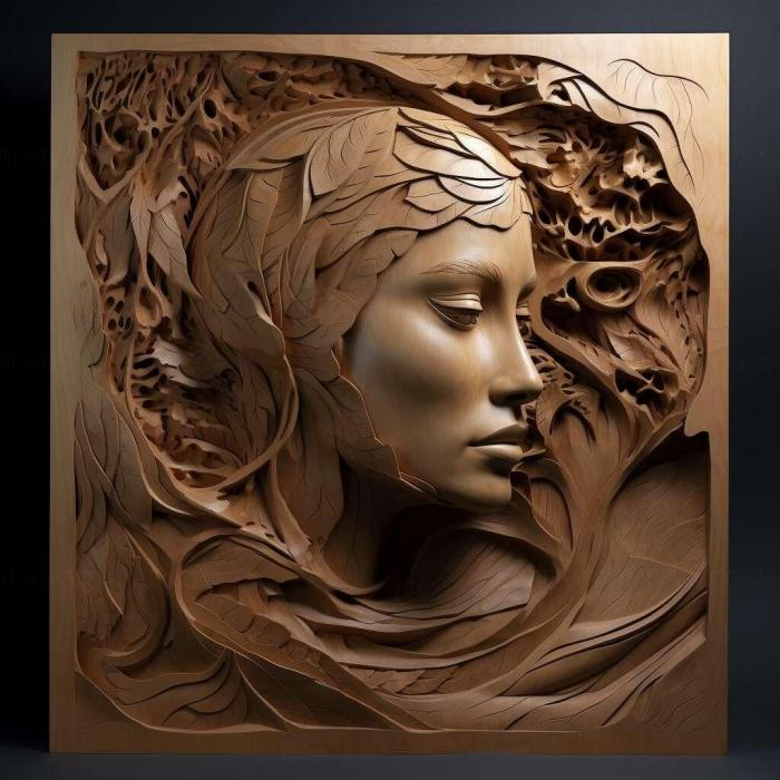 نموذج ثلاثي الأبعاد لآلة CNC 3D Art 